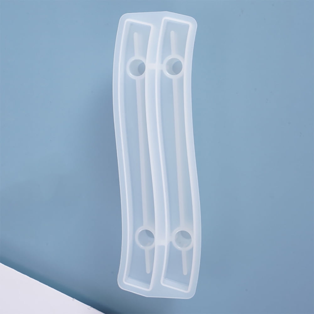 WAYAYA Silicone Cabinet Cupboard Handle Resin Casting Mold Fruit Tray Epoxy Mould Craft DIY